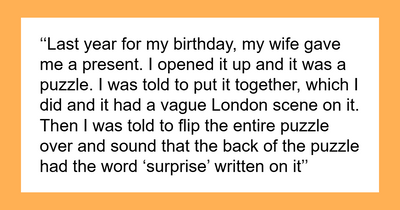 Wife Gives A Grand Gift That Backfires, Acts Shocked When Husband Is Disappointed