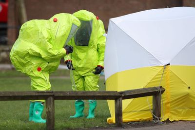 Ex-army nurse says allegations role was linked to Novichok poisoning ‘malicious’