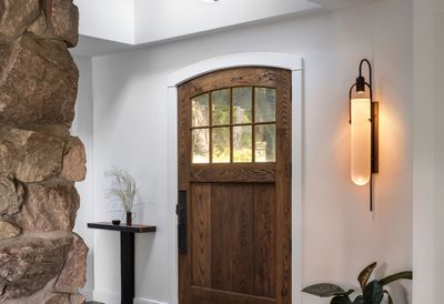 7 Lighting Tricks That Will Make a Small Entryway Look Much Bigger Than It Actually Is