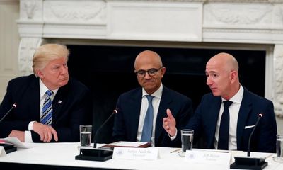 TechScape: Tech CEOs hedge their bets and make nice with Trump