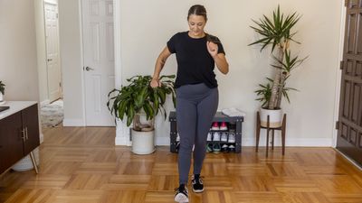 This trainer's 10-minute walking workout will help you reach your step goal and boost your mobility