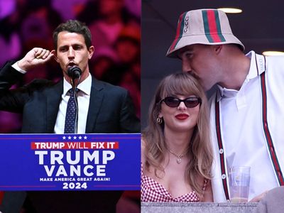 Tony Hinchcliffe incites fury from Swifties after calling Travis Kelce ‘the next OJ Simpson’ at Trump rally