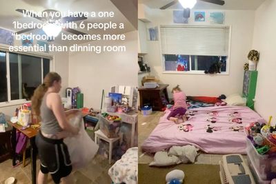 TikTok outrage over family of six with baby on the way living in one bedroom apartment