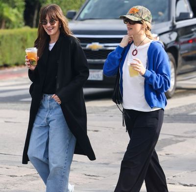 Jennifer Lawrence and Dakota Johnson Debut Their Friendship Style on a Hot Girl Walk