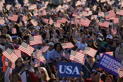 Harris campaign says 75,000 people at Ellipse speech – 22,000 more than Trump’s Jan 6 crowd at same spot