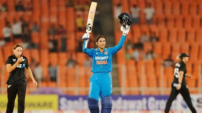 Smriti Mandhana's century guides India to ODI series win against New Zealand