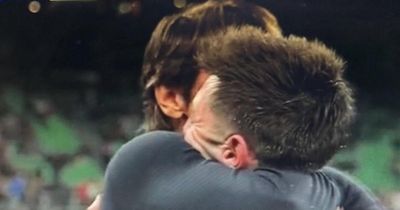 Watch: Antonio Conte shows adoration for Billy Gilmour after statement San Siro win