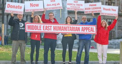 DEC Middle East fundraiser raises more than £2m in Scotland after two weeks