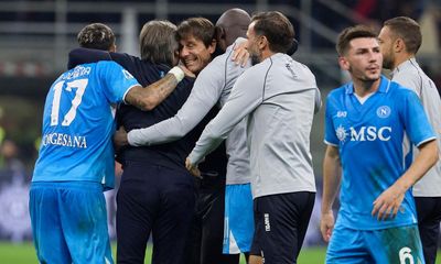 Cheerful Conte has Napoli dreaming again after clinical win at Milan