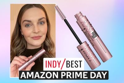 Maybelline’s lash sensational sky high mascara is more than 50% off for Prime Day