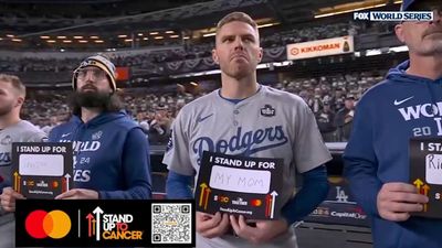 Mics Caught Yankees Fan Taunting Freddie Freeman During Stand Up to Cancer Moment