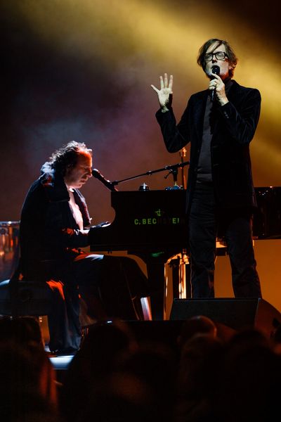 Chilly Gonzales at the Albert Hall review: music's cult hero triumphs with Jarvis Cocker as his Private Dancer