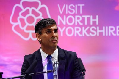 If anyone needs me I’ll be in Yorkshire, Sunak tells MPs amid California talk