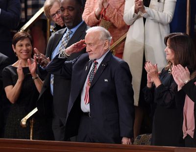 Buzz Aldrin finally reveals his endorsement days before presidential election