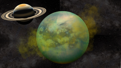 Saturn's moon Titan may have a 6-mile-thick crust of methane ice — could life be under there?