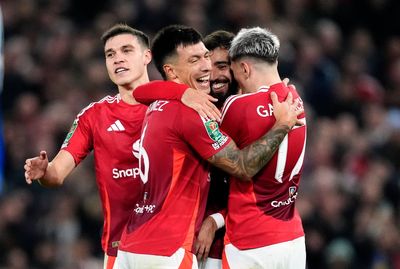 Man Utd vs Leicester LIVE: Carabao Cup result and reaction as hosts net five against Foxes