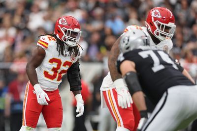 Nick Bolton addresses media after Chiefs’ win vs. Raiders