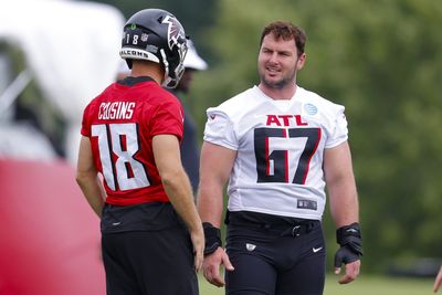 Falcons designate starting center to return from injured reserve