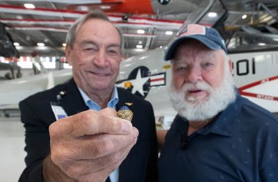 Vietnam vet has long lost Naval Academy ring returned by man who found it on a golf course