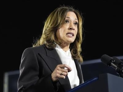 Vice President Harris Vows To Fight For Democracy