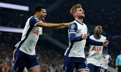 Timo Werner sparks Tottenham’s Carabao Cup win over Manchester City