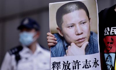 Leading human rights lawyer Xu Zhiyong on hunger strike in Chinese prison, family says