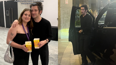 Matty Healy & Gabbriette Were Spotted Sneaking In The Gladiator II Premiere In Sydney