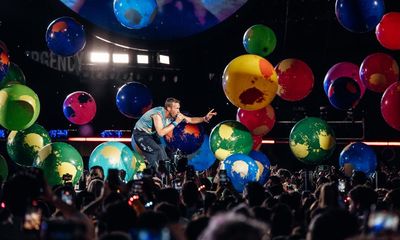 Coldplay: Music of the Spheres tour review – there’s simply too much going on