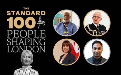 The Standard 100: People shaping London in Politics, Security, Knife Crime, Transport and Charity