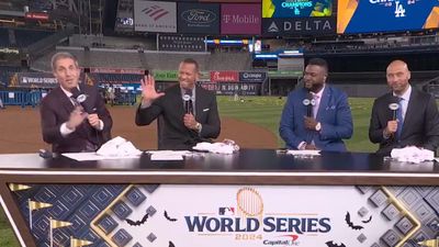 Alex Rodriguez Finished World Series Broadcast With Really Awkward Moment