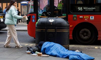 Rough sleeping in London hits record high amid predictions of worse to come