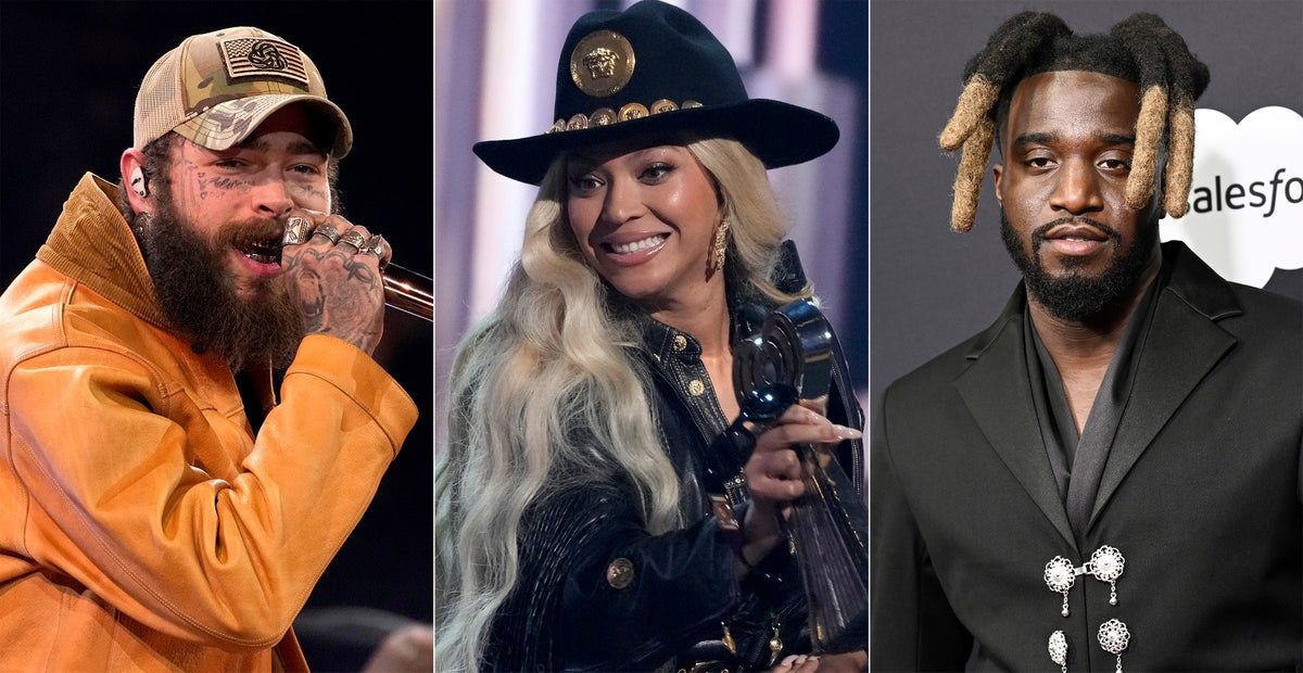 Beyoncé, Shaboozey and Post Malone topped country in…