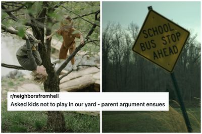 Parents Outraged After Childless Couple Forces School District to Relocate Bus Stop to Prevent Neighborhood Kids from Hanging Around Their Yard