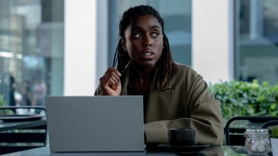 Bond star Lashana Lynch explains why she was "actually quite happy" not to work closely with Eddie Redmayne in new cat-and-mouse thriller The Day of the Jackal