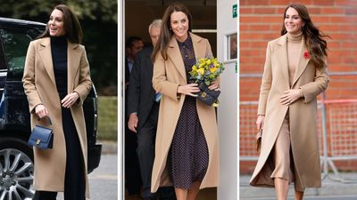 Kate Middleton's staple camel coat she's worn time and time again is well worth taking inspiration from