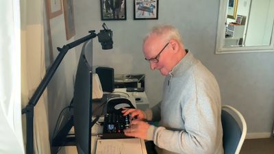 "Last night I got an email from someone who said 'I'm 46, is it okay to start producing music?' I said 'yes, start now!'": How a 67-year-old pensioner went viral performing industrial techno at home