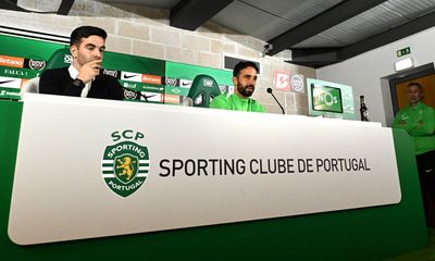 Rúben Amorim’s long goodbye to Sporting goes on. And on