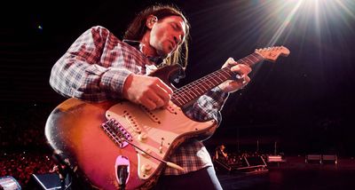 “Right up there with the most iconic Fenders of all time… A ton of work went into this one”: The Fender Custom Shop unveils $20,000 replica of John Frusciante’s 1962 Strat, forensically replicating every ding and dent of the RHCP guitarist’s original