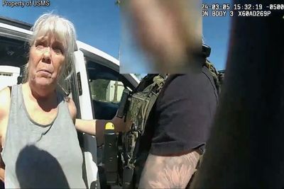 A grandmother was arrested at gunpoint by US marshals who threatened to Taser her. They had the wrong woman