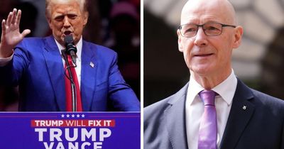 Donald Trump responds after John Swinney endorses Kamala Harris