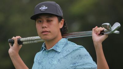 Promising Australian golfer issues update on lost vision in his left eye in freak accident: ‘All I can see is black’