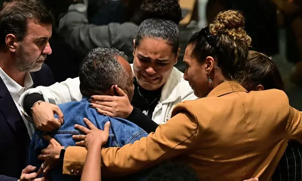 Marielle Franco murder: ex-police jailed for decades over crime that shook Brazil