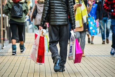 Shopper footfall in Scotland rose in October