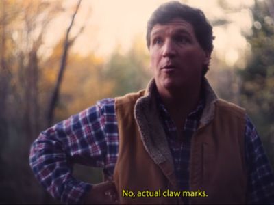 Tucker Carlson claims he was mauled by a demon while asleep, leaving claw marks on his body