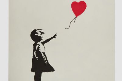 Iconic Banksy print fetches more than £80,000 at US auction