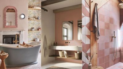 This is the best color to paint your bathroom right now – designers love it as a cozy alternative to classic neutrals