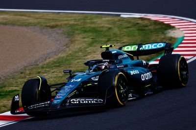 Aston Martin running its Suzuka floor for Brazilian GP