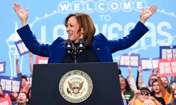 Kamala Harris and Donald Trump campaign in key swing states as electoral race heats up – US politics live