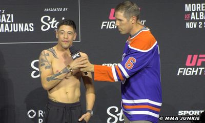 Video replay: UFC Fight Night 246 ceremonial weigh-ins