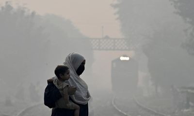 ‘More toxic than ever’: Lahore and Delhi choked by smog as ‘pollution season’ begins